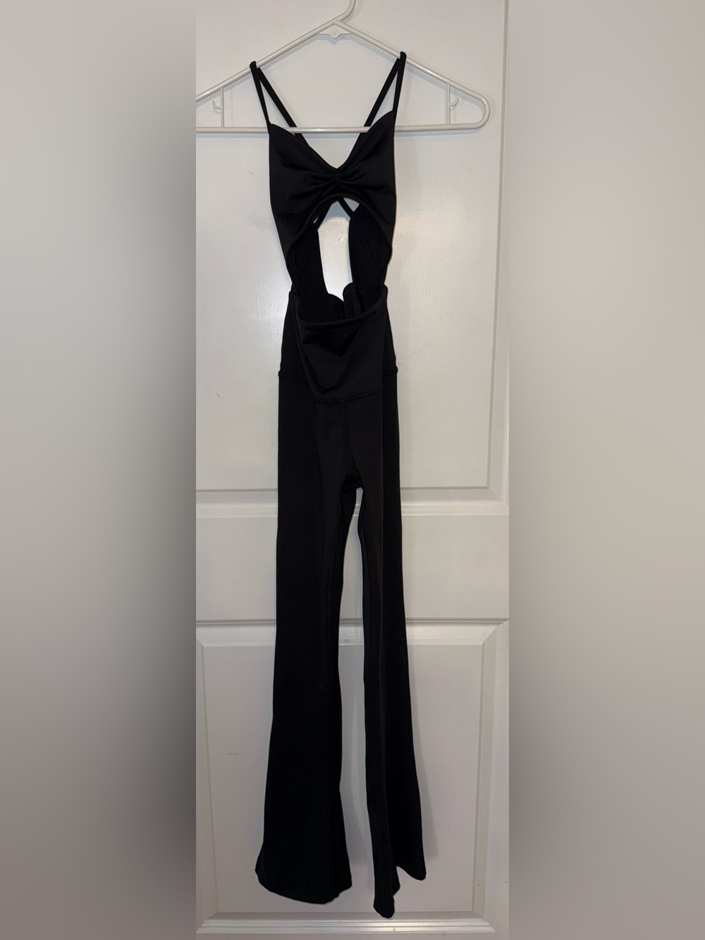 Tiger Friday Black Dance Unitard/Jumpsuit Twist-Back Size Adult XX-Small